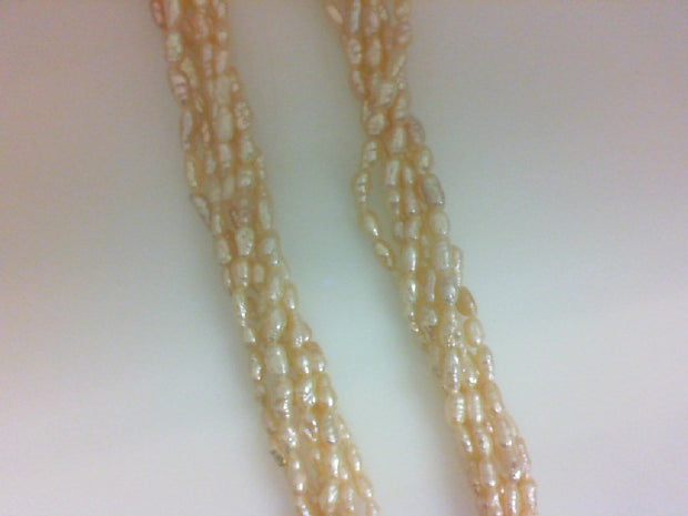 Fresh Water Mulit Strand Pearl Necklace