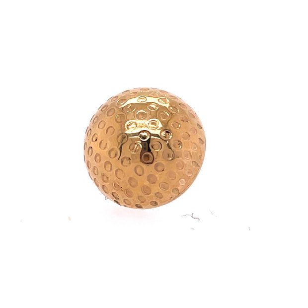 14K Yellow Gold Golf Ball Tie Tack