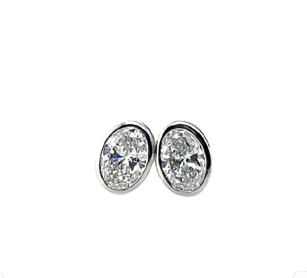 Lab Grown Diamond Stud Earrings
