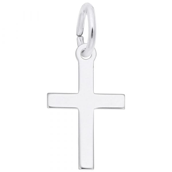 Sterling Silver Small Cross Charm
