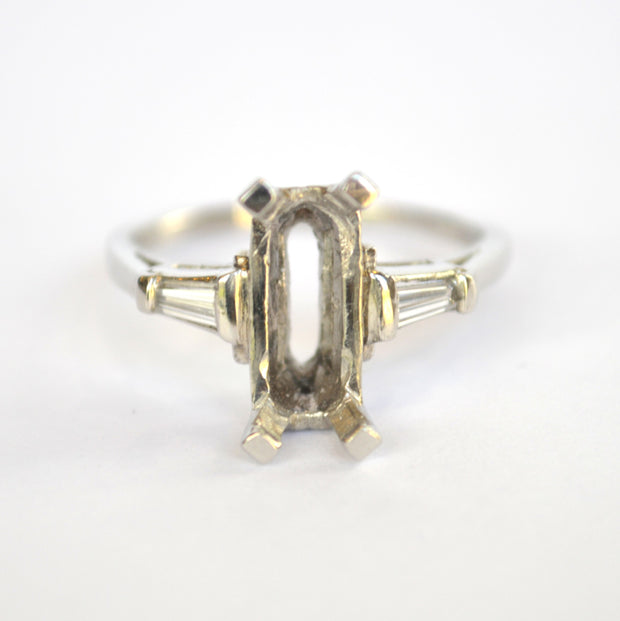 Platinum Engagement Mounting