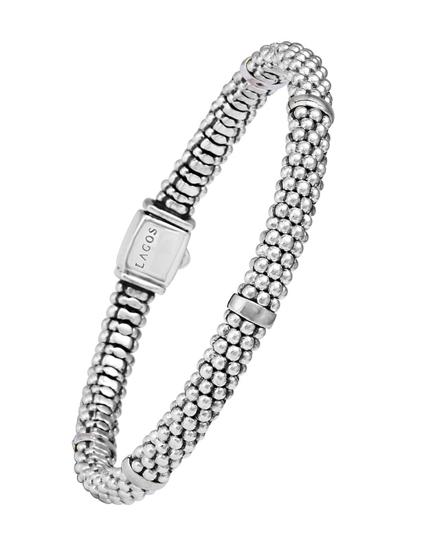 Sterling Silver LAGOS Caviar Bracelet