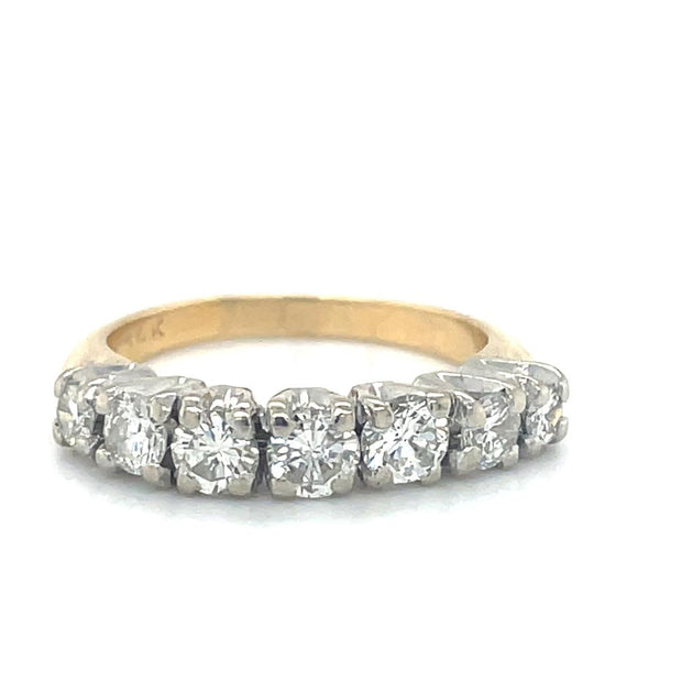Estate Diamond Wedding Band