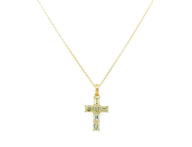 Roberto Coin 18K Gold Cross Necklace