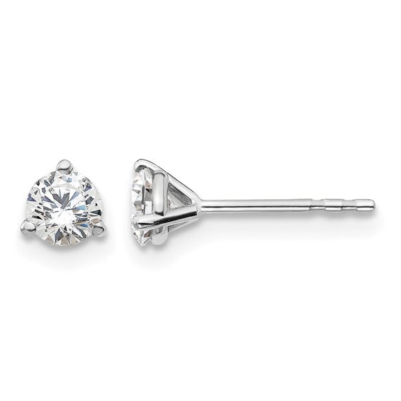 Diamond Stud Earrings 0.50 Ct TWT Round Lab Grown Diamonds