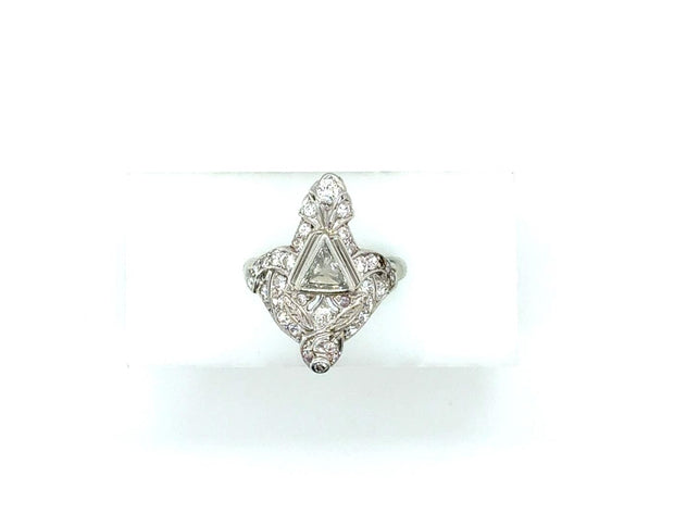 Platinum Fashion Rings  -  Women'