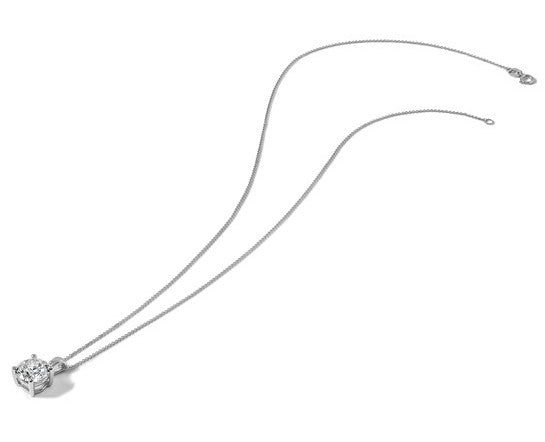 Solataire  Diamond Pendant