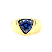 14K Yellow Gold Tanzanite Ring