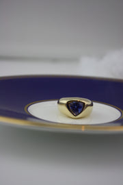 14K Yellow Gold Tanzanite Ring