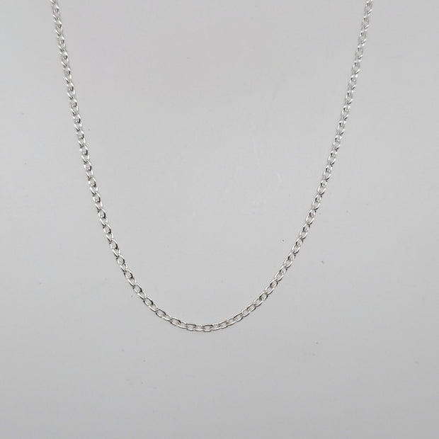 Steling Silver Cable Chain 20 Inches