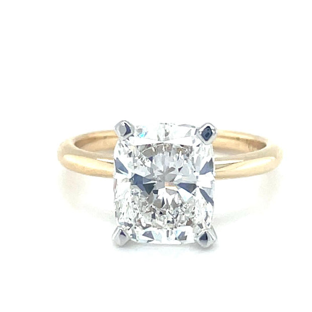 Lab Grown Diamond 14K Yellow Gold Engagement Ring