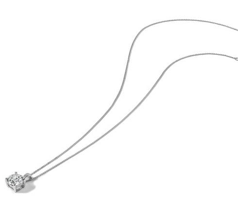 Diamond Pendant 14K White Gold