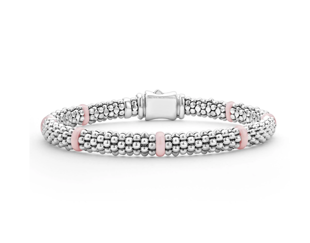 LAGOS Pink Caviar Sterling Silver Bracelet
