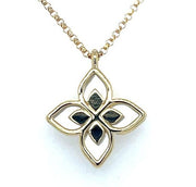 Roberto Coin Venetian Princess Mother Of Pearl Diamond Necklace