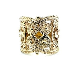 14K Yellow Gold Fashion Ring