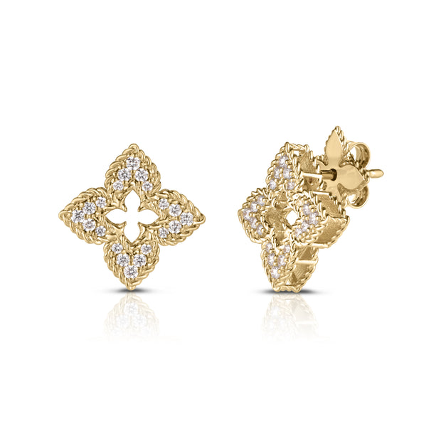 Roberto Coin 18K Yellow Gold Venetian Princess Earrings