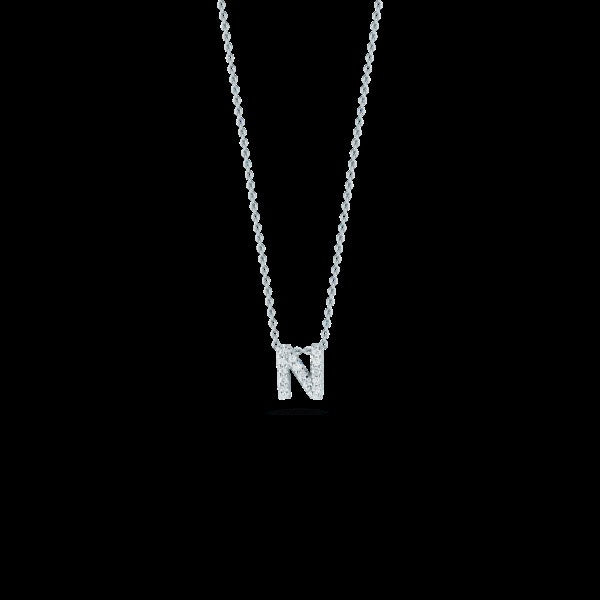 18K  Roberto Coin Tiny Treassures Diamond Pendant