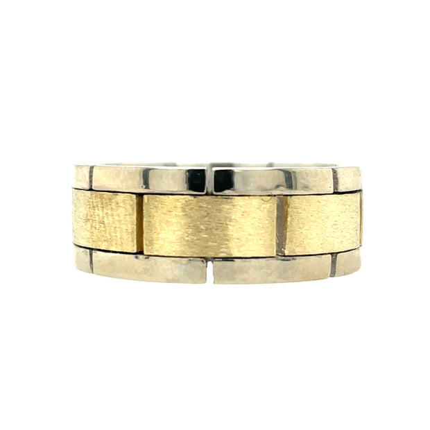 Gold Wedding Bands  -  Men'