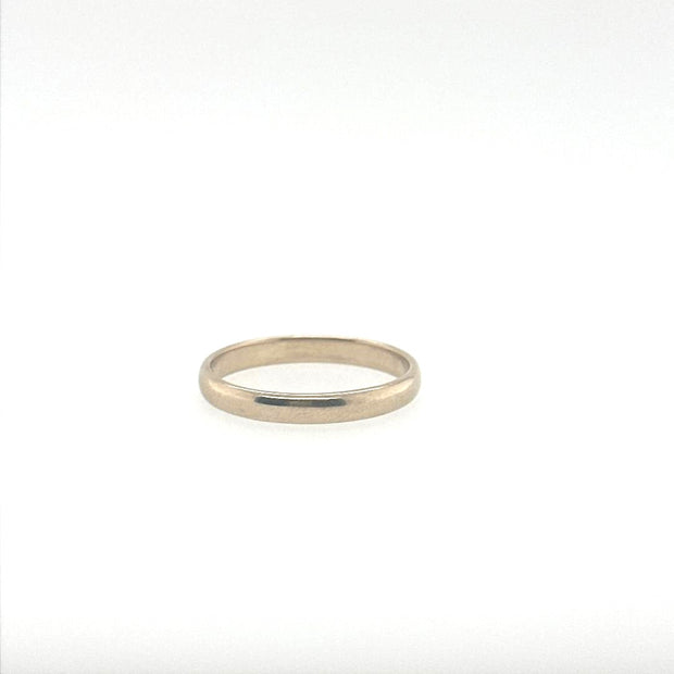 Gold Wedding Bands  -  Men'