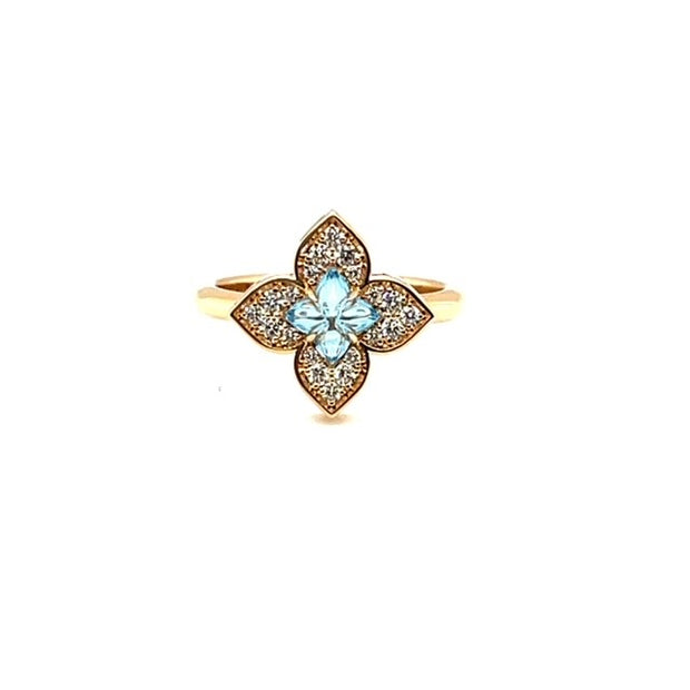 18K Roberto Coin Venetion Princess Diamond Ring