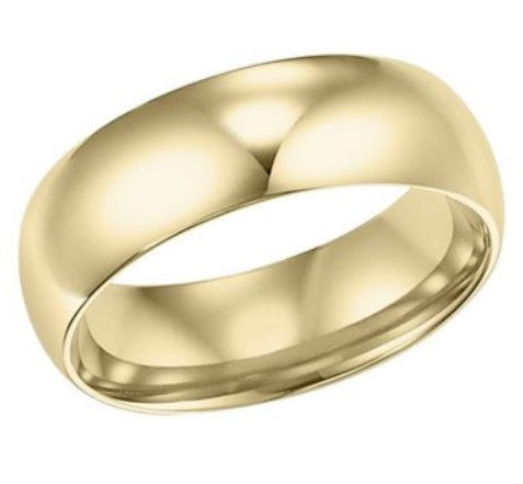 Gold Wedding Bands  -  Women'