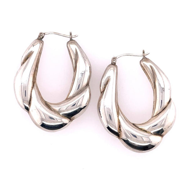 Sterling Silver Hoop Earring